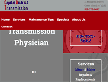 Tablet Screenshot of cdtransmission.com
